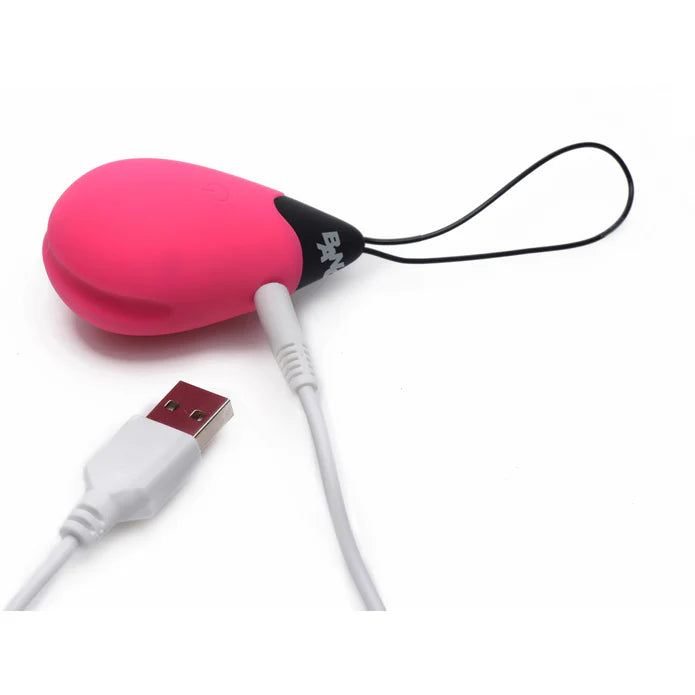 10X Silicone Vibrating Egg - Pink